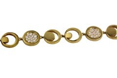 FRED of Paris Moon Phase Gold & Diamond Bracelet