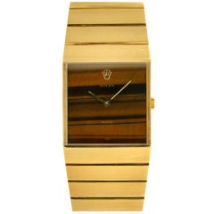 Rolex King Midas Rare Tiger's Eye Dial Like-New Condition (come nuovo)
