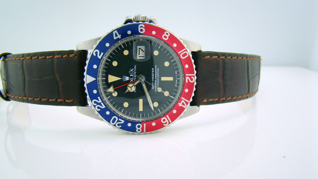 ROLEX Stainless Steel GMT-MASTER Ref. 1675 circa 1970