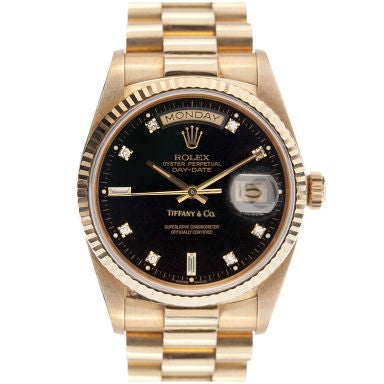 rolex day date tiffany
