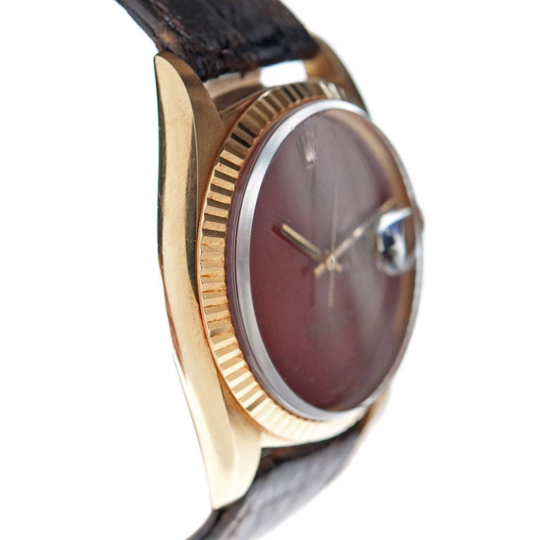 rolex oxblood
