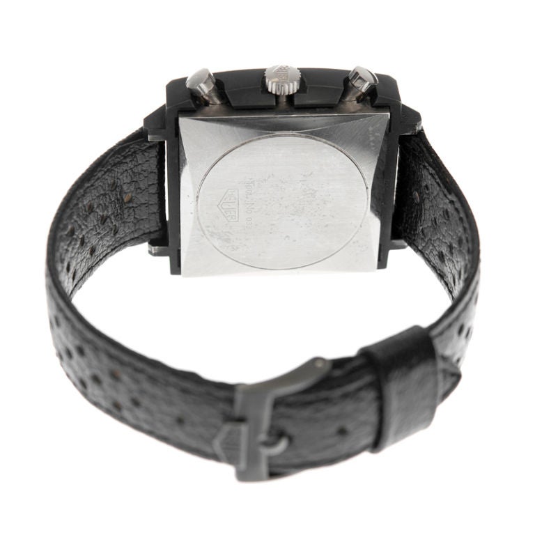 Men's HEUER 1970's Vintage Original PVD Monaco Heuer Steel Chronograph