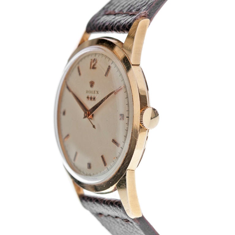 One of the best vintage timepieces we have had the pleasure of offering. This watch is in the same category of importance historically as many other models with much more assertive prices. 