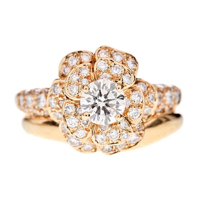 CHANEL Diamond Ring Engagement Set at 1stDibs