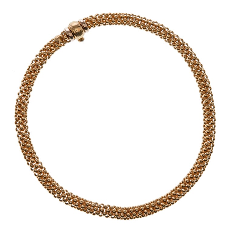 Fope Gioielli Yellow Gold Designer Necklace