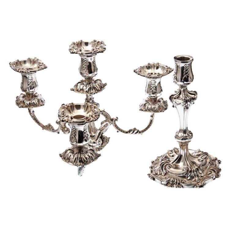 TIFFANY & Co. Antique Silver -Soldered Candelabra
Tiffany silver-solder is the Tiffany name for silver plate, not solid silver