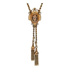 Antique Victorian Tassel Necklace
