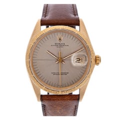 ROLEX Yellow Gold ref. #1506 with Slate 'Sniper Dial'
