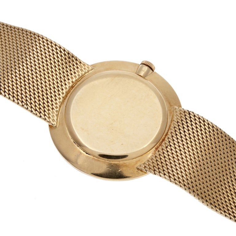 PATEK PHILIPPE Yellow Gold Wristwatch Ref 2590 with Integral Associated Bracelet 1