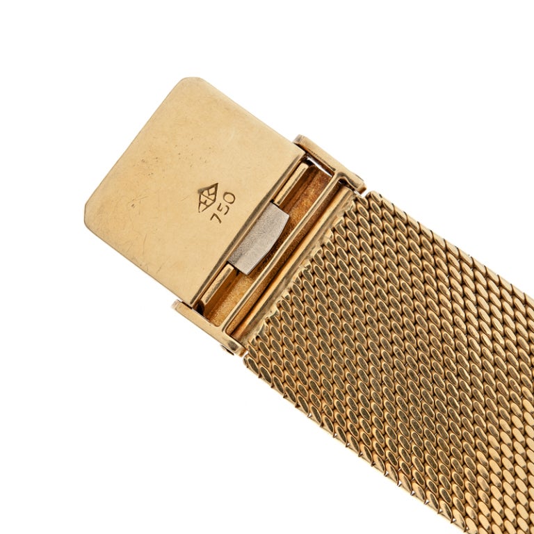 PATEK PHILIPPE Yellow Gold Wristwatch Ref 2590 with Integral Associated Bracelet 2