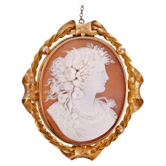 Victorian Cameo Brooch