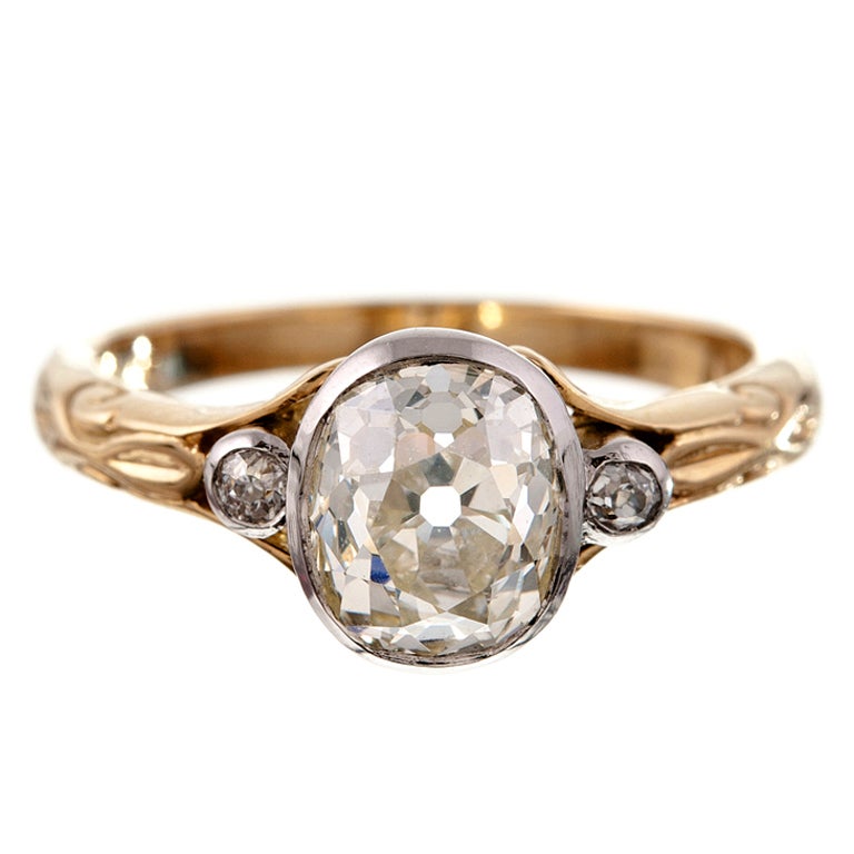 Vintage engagement rings oval