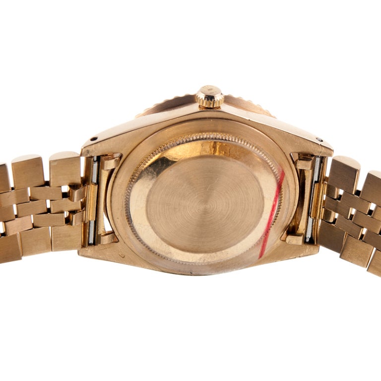 ROLEX Important Yellow Gold Serpico y Laino GMT-Master 1