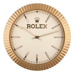 Rolex Wall Clock circa 1980s