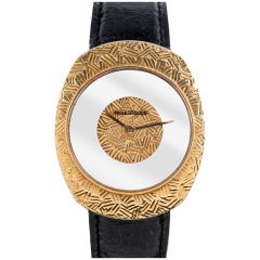 Jaeger-LeCoultre Yellow Gold Mystery-Style Wristwatch