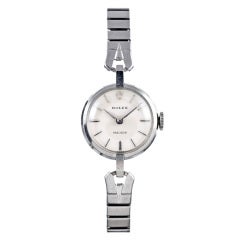 Rolex Lady's Stainless Steel Precision Wristwatch circa 1950s