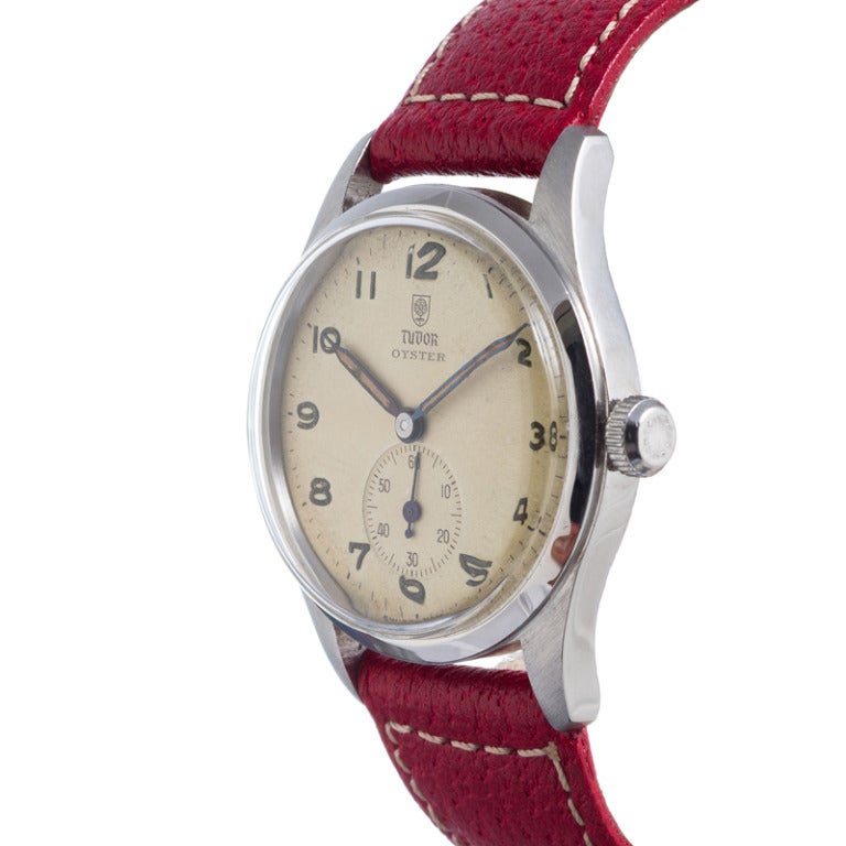 Tudor Stainless Steel Oyster Wristwatch Ref 4483 circa 1950s