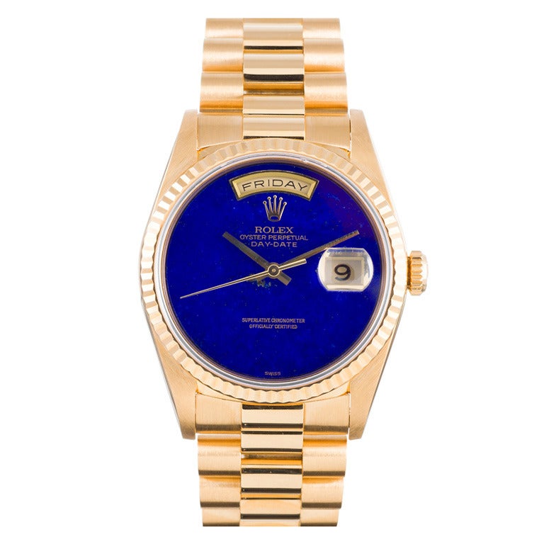 rolex lapis lazuli dial for sale