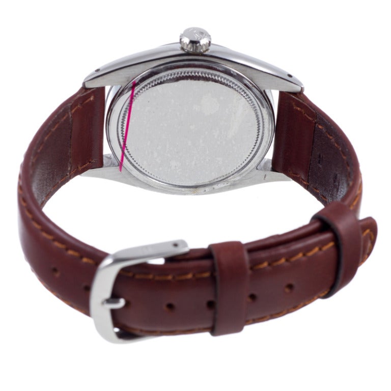 Rolex Stainless Steel Oyster Royal Wristwatch circa 1959 In Excellent Condition In Carmel-by-the-Sea, CA