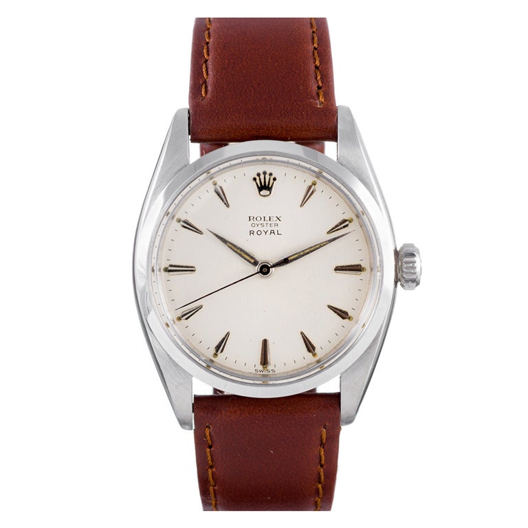 Rolex Stainless Steel Oyster Royal Wristwatch circa 1959