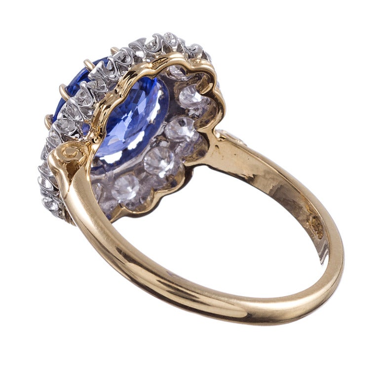 sapphire cabochon ring diana