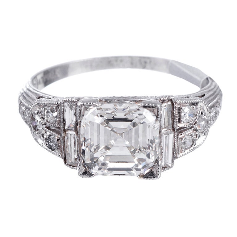 Inspirational asscher Cut Engagement Rings Tiffany