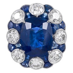 Stunning No Heat Ceylon Sapphire Ring