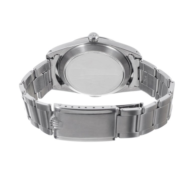Men's Rolex Stainless Steel Milgauss Wristwatch Ref 1019 circa 1964