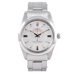 Retro Rolex Stainless Steel Milgauss Wristwatch Ref 1019 circa 1964