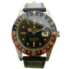 Bakelite 1950's GMT Ref #6542 by Rolex