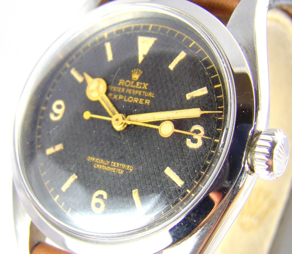 rolex explorer honeycomb