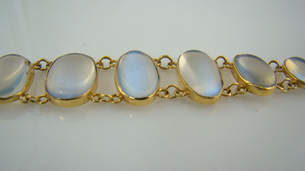 vintage moonstone bracelet