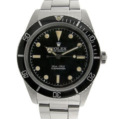 Vintage Stainless Steel 1950's James Bond Rolex Submariner