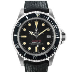 Retro Double Red SeaDweller Stainless Steel Rolex