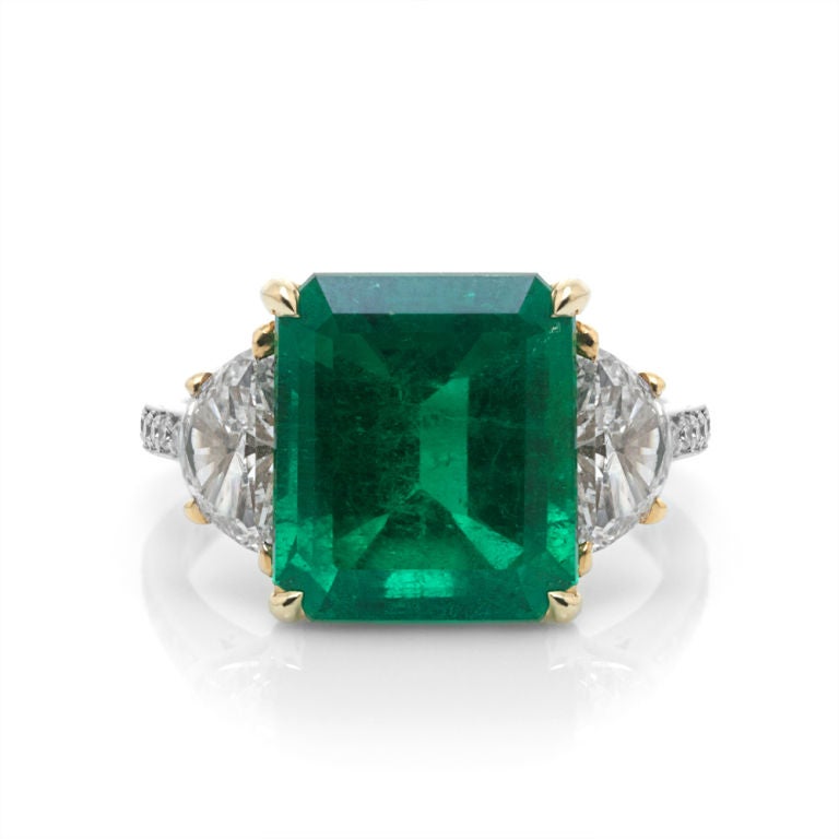 half moon emerald