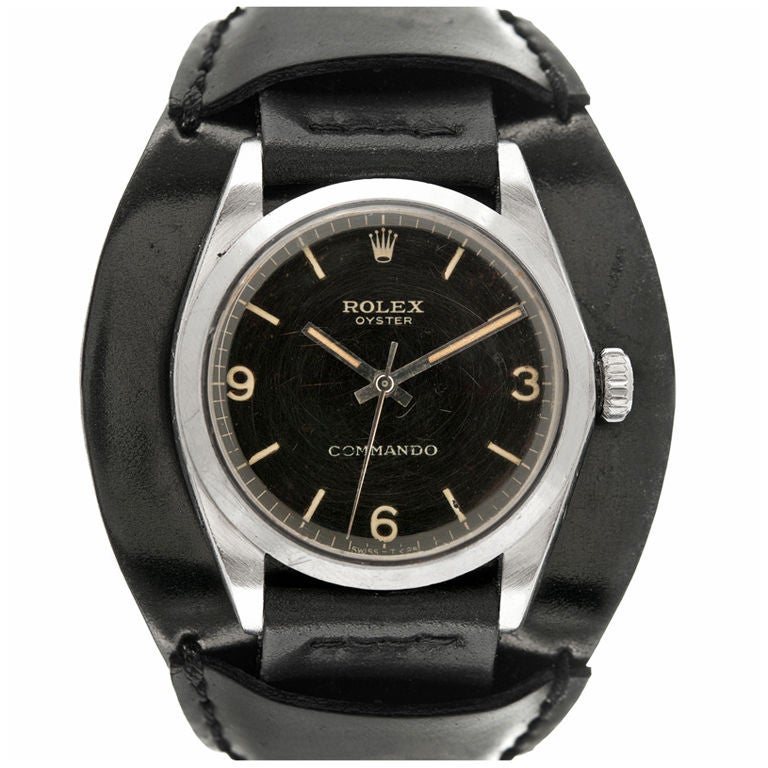 ROLEX "COMMANDO" Extremely Rare Wristwatch at 1stDibs | rolex commando for  sale, rolex oyster commando, rolex 6429