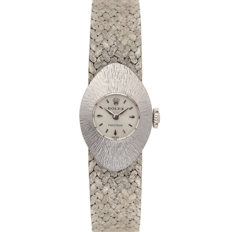 Rare White Gold "Chameleon" Unique Case & Modular Bracelets