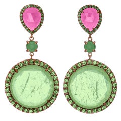 Emerald Drop Earrings