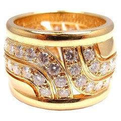 CARTIER  Diamond Yellow Gold Ring