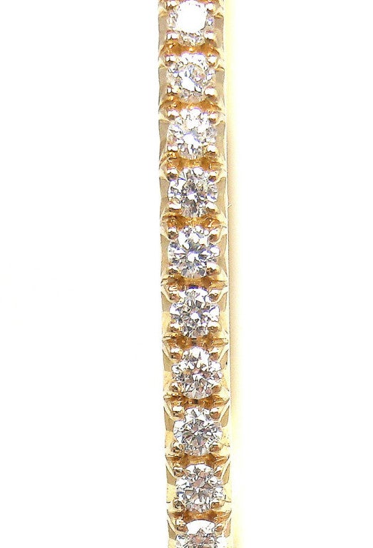 Women's TIFFANY & CO Metro 1.59CT Diamond Medium Sized Bangle