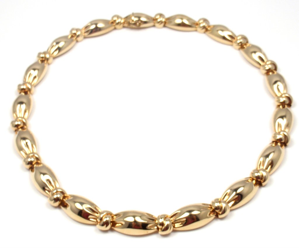 Women's VAN CLEEF & ARPELS Yellow Gold Choker Necklace