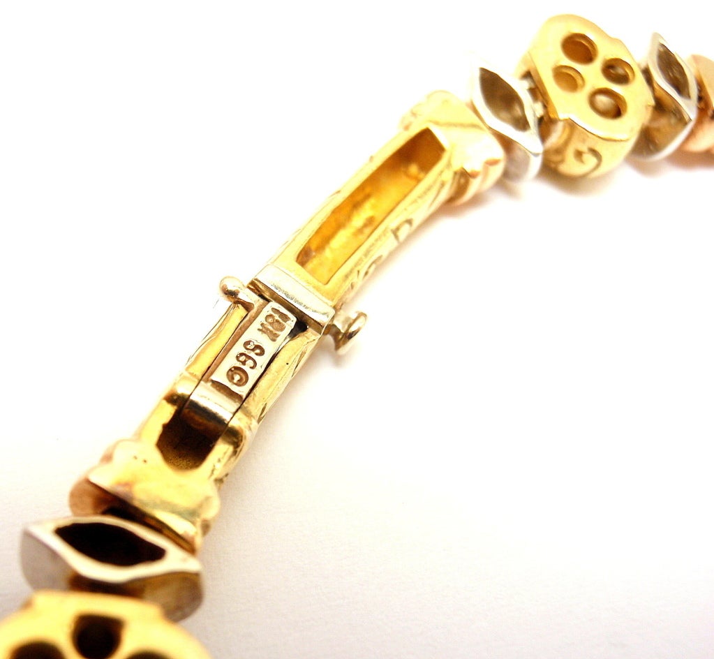 Women's SeidenGang Diamond Laurel Yellow Gold Necklace