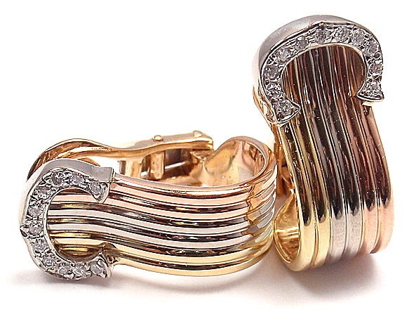 18k Tri-Color Gold (Yellow, White, Rose) 