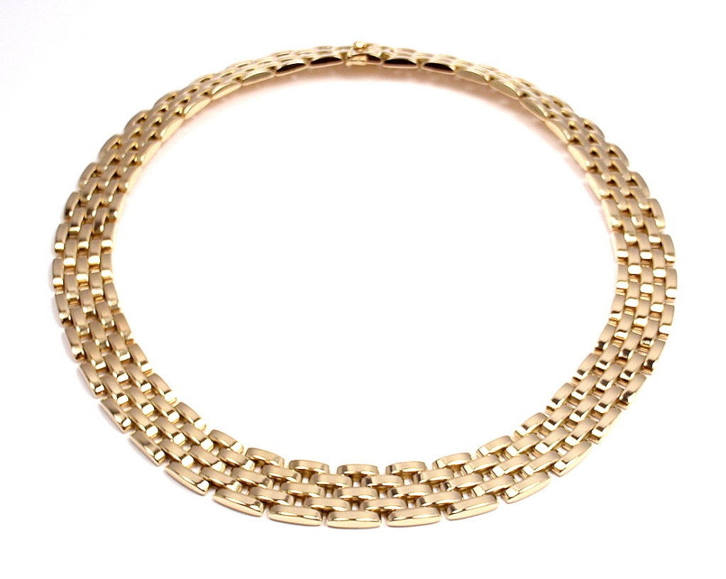 maillon panthere necklace