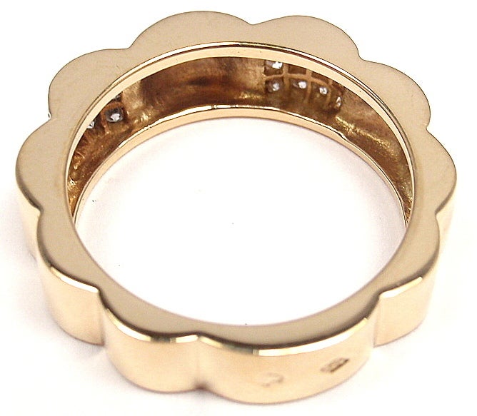 Chanel Diamonds Yellow Gold Band Ring 1
