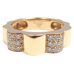 Chanel Diamanten Gelbgold Band Ring