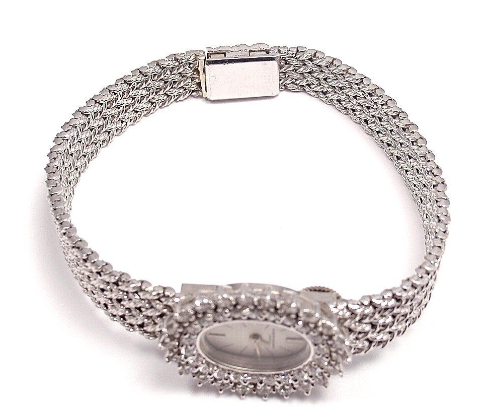 Women's Vacheron & Constantin Lady's White Gold, Diamond Bracelet Watch