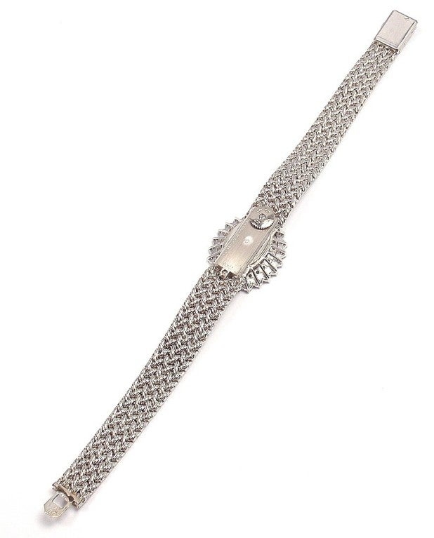 Vacheron & Constantin Lady's White Gold, Diamond Bracelet Watch 3