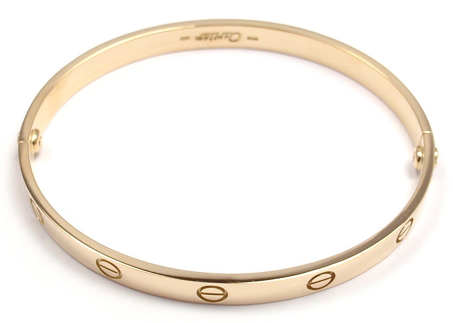 cartier love bracelet size 19