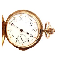 Zenith Yellow Gold Minute Repeating Pocket Watch